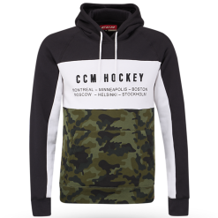 CCM CAMO PULLOVER HOODIE BLACK