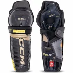 CCM TACKS AS-V PRO SHIN PADS JR